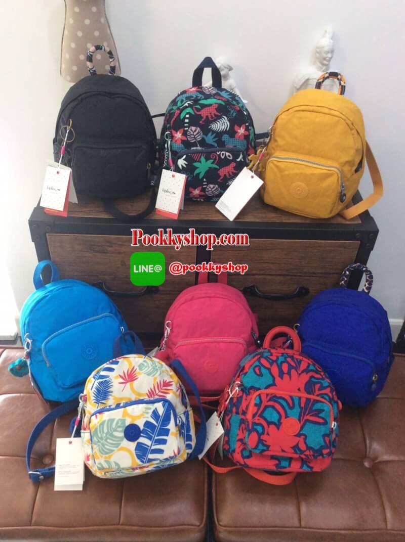 พร้อมส่ง รายละเอียด: New Arrival Kipling Mini nylon Backpack ( K12673 ) >> กระเป๋าเป้มินิรุ่นใหม่ล่าสุด วัสดุไนล่อน กันน้ำ บุด้วยนวมเพิ่มความนุ่ม เปิดปิด ด้วยซิป >>รูปทรงสวย ขนาดกะทัดรัด น้ำหนักเบา สีสันสดใส >>มาพร้อมสายถอดออกได้ สามารถ