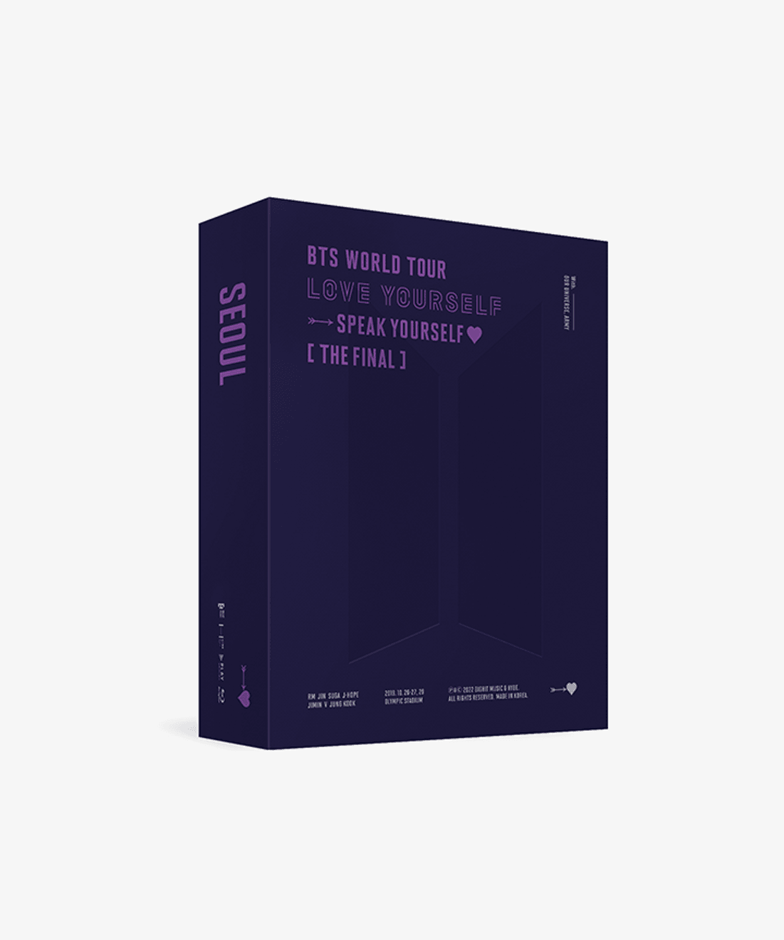BTS WORLD TOUR 'LOVE YOURSELF : SPEAK YOURSELF' [THE FINAL] Blu-ray