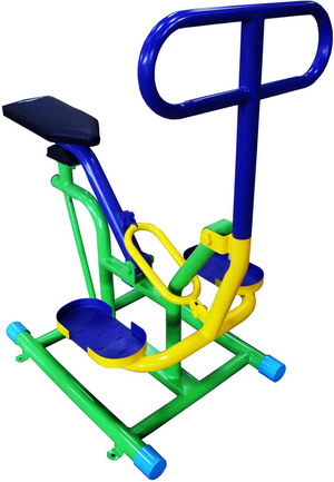 เครื่องบริหารหลังไหล่ขาสะโพกแบบเบาะยก ไร้สปริง TSR- 48 