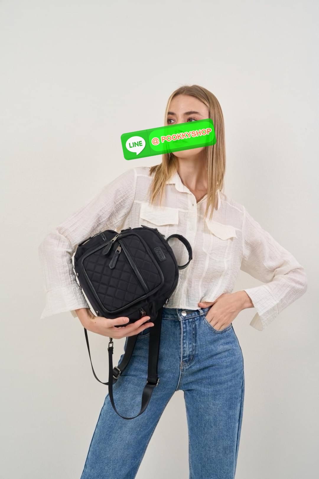 New arrival เป้ถอดสายได้ จะสะพายแบบไหนก้อสวย !! KEEP รุ่น Rouget backpack (ปรับ Collection ใหม่ ) น้ำหนักเบากว่าเดิม