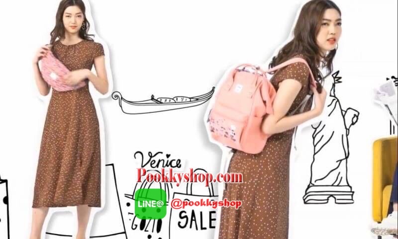 ANELLO กระเป๋าคาดอก CROSSBODY MINI DISNEY X ANELLO รุ่นDT-G010 กระเป๋าทรงคาดอก คาดเอว หรือสะพายครอสบอดี้ จากDisney x anello ซีรีย์ Let's travel with Mickey คอลเลคชั่นใหม่ที่มีการนำทั้ง 5 ประเทศ เอาสถานที่มาวางบนตัวกระเป๋าและมีตัวการ์ตูนสุดคลาสสิคอย่า