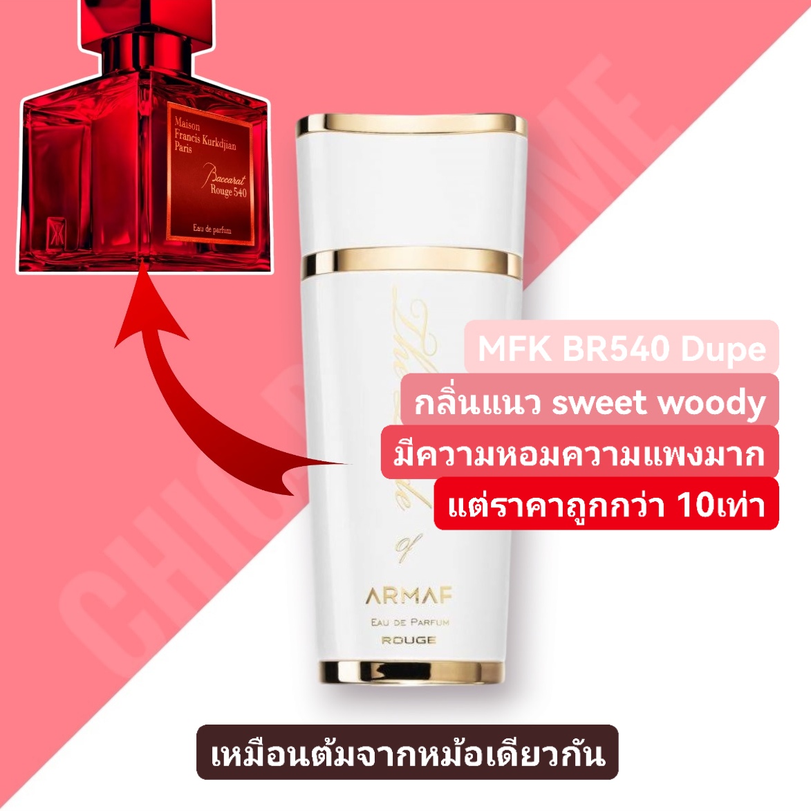 น้ำหอม ARMAF The Pride of Armaf Femme Red White EDP 100ml