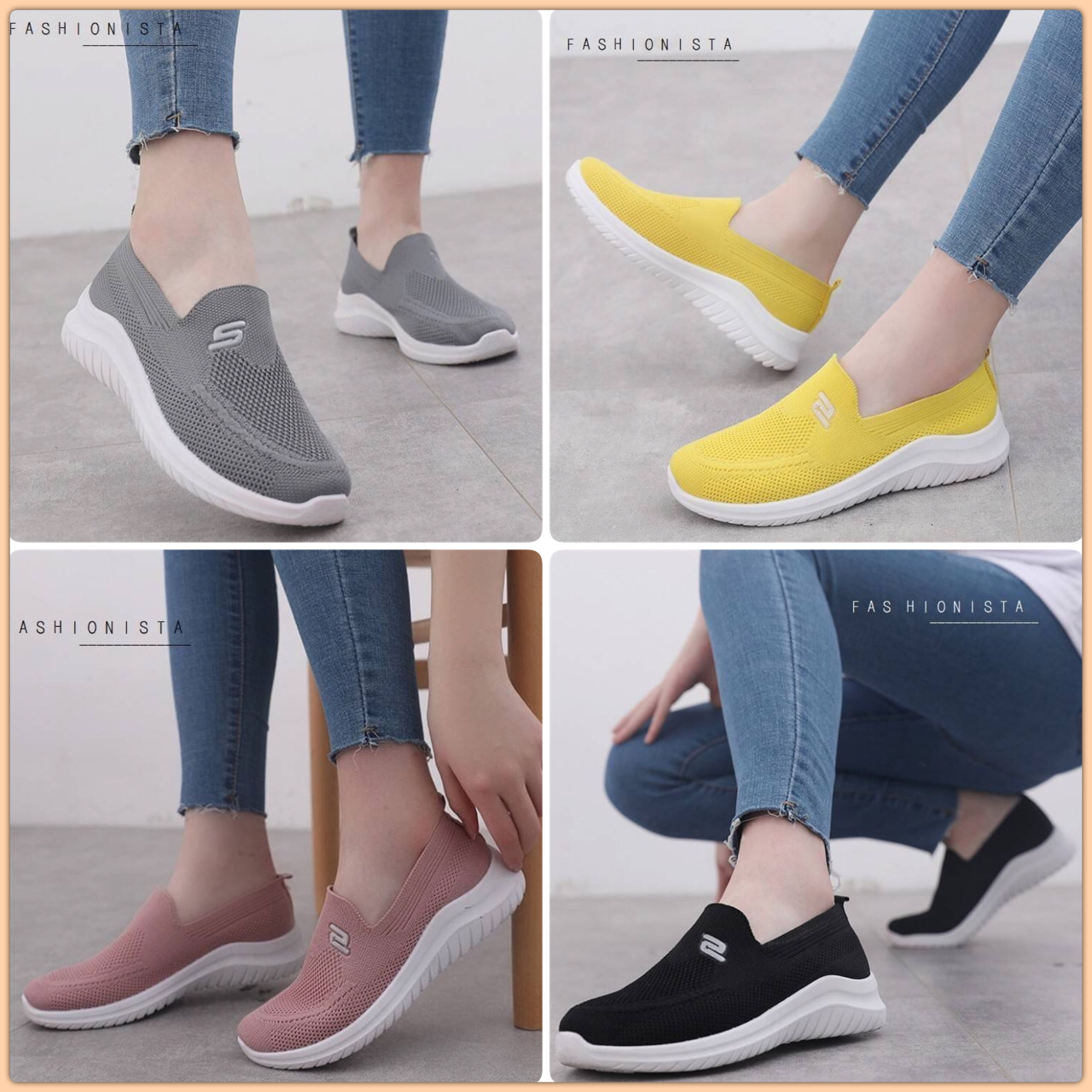 มาแล้วจ้าา .. รองเท้าสุขภาพที่แท้ทรู พร้อมส่งไม่ต้องรอพรีคร๊า ไม่อยากให้พลาดเลยสำหรับรุ่นนี้ !! รองเท้าสุขภาพทรงสลิปออน วัสดุผ้าทอเนื้อหนานุ่มขึ้นทรง ใส่สบาย ระบายอากาศดีม๊ากก ดีไซน์สวยเก๋ พื้นยาง 1.5 นิ้ว ตัวพื้นรองเท้าเป็น Breathable insole ระบายอากาศแล