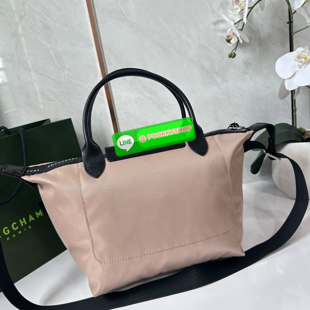 LONGCHAMP LE PLIAGE ENERGY MEDIUM HANDBAG 🔖กระเป๋าสะพายไหล่/ถือ คอลเลคชั่นใหม่สไตล์เรียบหรู ขนาดกลางจุของได้เยอะ