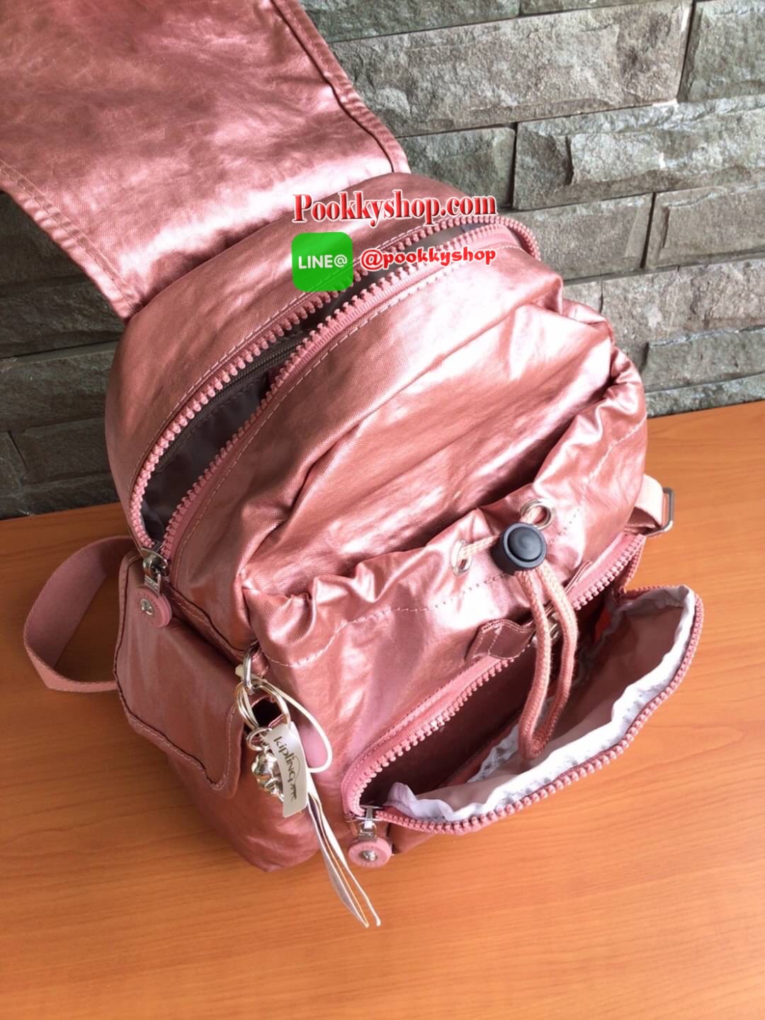 🚚 พร้อมส่ง 🚚 Kipling City Pack Mini Backpack รุ่น K12671 จาก Mayday collection วัสดุ Polyamide100% กันน้ำ แบ่งเป็น 3 ช่องการใช้งาน