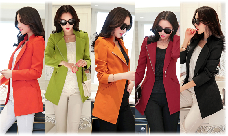 เสื้อผ้าแฟชั่นนำเข้า : เสื้อสูทแฟชั่น เสื้อสูททำงาน พร้อมส่ง สีดำ เนื้อผ้าคอตตอน 100% เนื้อผ้าดี มีความยืดหยุ่นได้ดีค่ะ งานเนี๊ยบ คัตติ้งสวยสุดๆ ดีไซน์คอป้าย หรือ ใส่แบบคอปกเก๋ ไม่มีซับใน แต่งกระเป๋าหลอก แต่งหัวไหล่สุดเท่ห์ ดีเทลตัดเย็บด้วยความประณีต งานเ