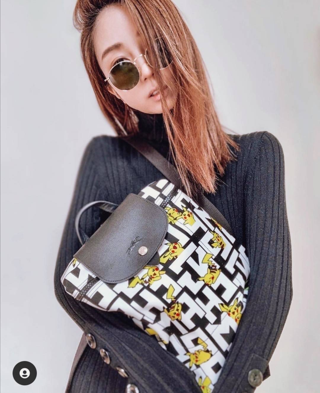 LONGCHAMP LE PLIAGE COLLECTION POKEMON BACKPACK เป้สะพายสไตล์ Le pliage ที่มี "ปิกาจู" ไปวิ่งเล่นอยู่บนกระเป๋าที่ออกมาเป็นซีรีส์ซะเลย