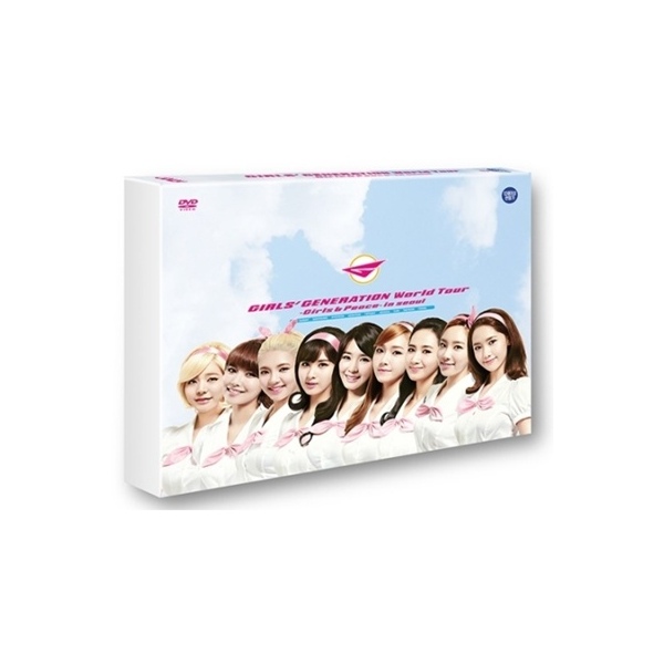 GIRLS’ GENERATION WORLD TOUR “GIRLS & PEACE IN SEOUL” DVD - 2DISC + PHOTOBOOK