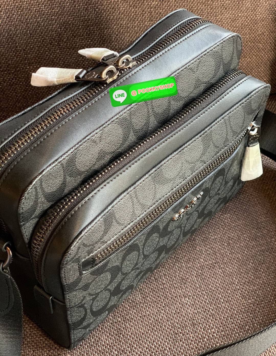 COACH WEST CAMERA BAG IN SIGNATURE ((91485)) ðšāļāļĨāļąāļāļĄāļēāļāļēāļĄāļāļģāđāļĢāļĩāļĒāļāļĢāđāļāļāļāđāļēāļē! āļāļĢāļ°āđāļāđāļēāļŠāļ°āļāļēāļĒāļāļđāđāļāļēāļĒ((āļāļđāđāļŦāļāļīāļāļāđāđāļāđāļŠāļ§āļĒāļāļĩāđāļāļĩāļĒāļ§āļāđāļ°ð)) āļŦāļāļąāļāđāļāđ āđāļĨāļ°āļŦāļāļąāļCanvasāļŠāļ§āļĒāļāđāļ° āļĄāļĩāļāđāļāļāļāļīāļāļŦāļāđāļē//āļāđāļāļāļāļīāļāļāļĨāļēāļāļāļ§āđāļēāļ//āļāđāļāļāļŦāļĨāļąāļāđāļāļāļāļīāļāļāļđāđ āđāļŠāđāļŠāļąāļĄāļ āļēāļĢāļ°āđāļāļāļĢāļ°āļāļģāļ§āļąāļāđāļāđāđāļĒāļāļ°;āļāļĢāđāļāļĄāļāđāļāļāđāļĨ