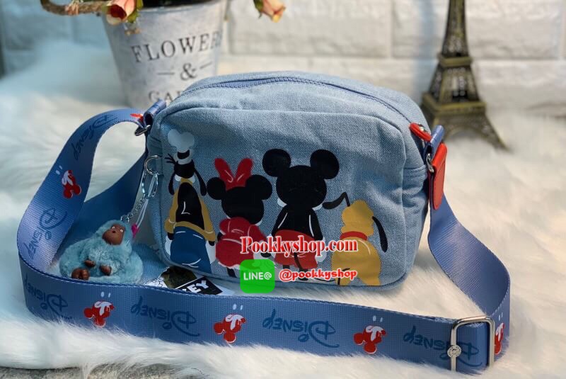 New arrival Kipling Mickey Plus Veni Crossbody Bag >>kipling factory oem HK ✔️1ในคอลเลคชั่น 90 ปี มิคกี้เม้าส์ ค่ะ ✔️พร้อมส่งที่ไทย ไม่ต้องรอพรี !! ✔️กระเป๋าสะพายครอสบอดี้ร์//สะพายข้าง ใบขนาดกำลังดี น่าใช้มากๆค่ะ ✔️แต่ละส
