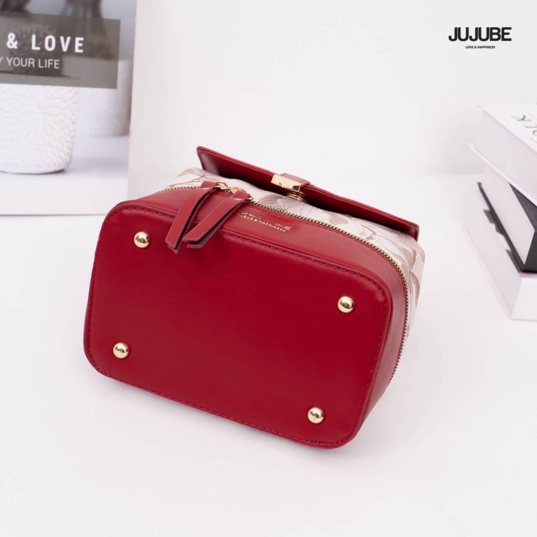 พร้อมส่ง เป้หนัง JUJUBE แบรนด์แท้ รุ่นใหม่ เป้ได้+สะพายข้างได้ ภายในกว้างจุของได้เยอะ