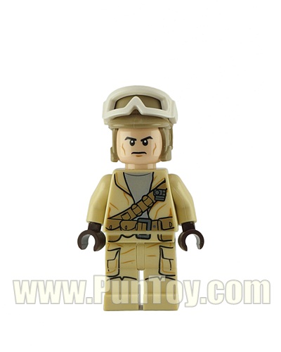 sw688: Rebel Trooper, Goggles, Dark Tan Helmet (75133)