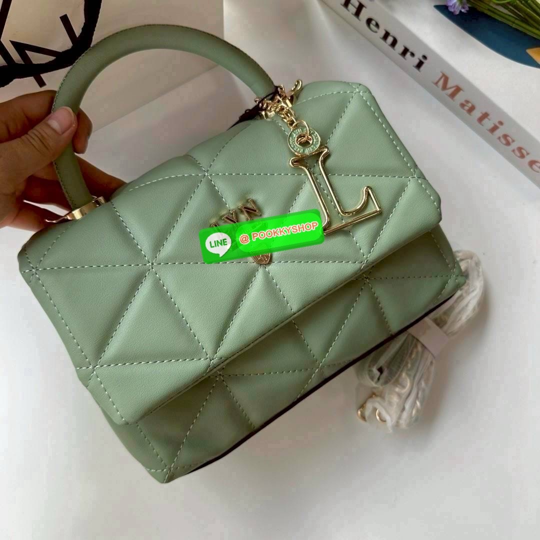 กระเป๋า LYN รุ่นหูจับ มีสายสะพายยาว +ตัวห้อย รุ่นโคโค่ COCO