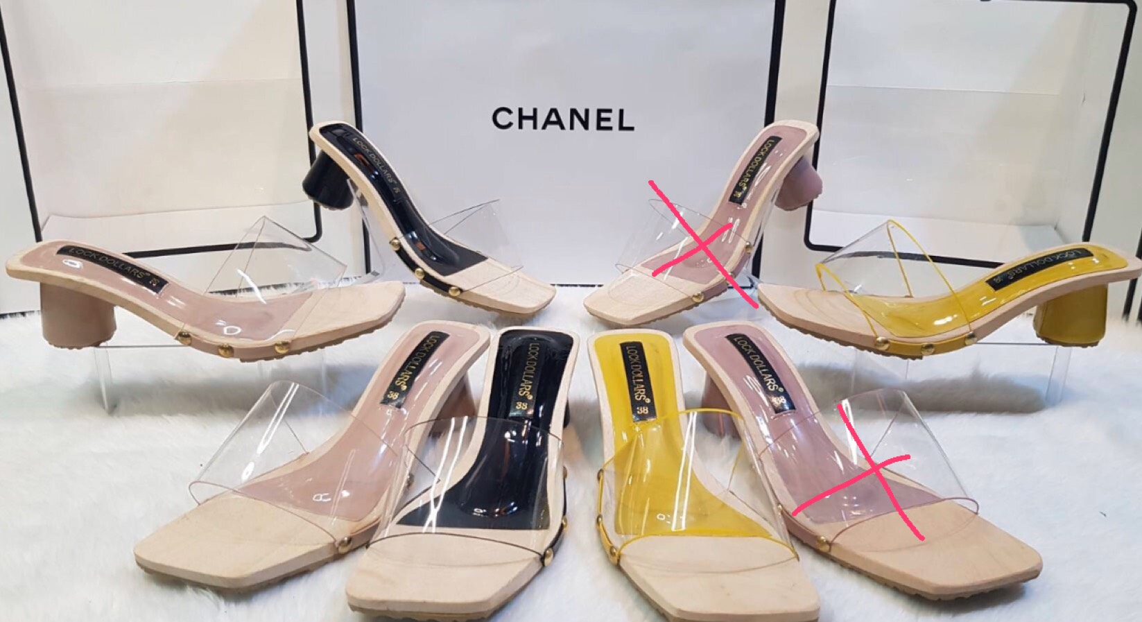 สินค้าขายดีพร้อมส่งค่า รองเท้างานสวยมาแล้วค่า details รองเท้าไม้หน้าสวม งานแฟชั่นสวยมากคะ แบบใหม่เกร๋มากคะส้นไม่สูงมาก ใส่ง่าย เป็นรองเท้า every day look ของสาวๆได้เลยค่า คู่นี้สาวๆไม่ควรพลาดค่ะ