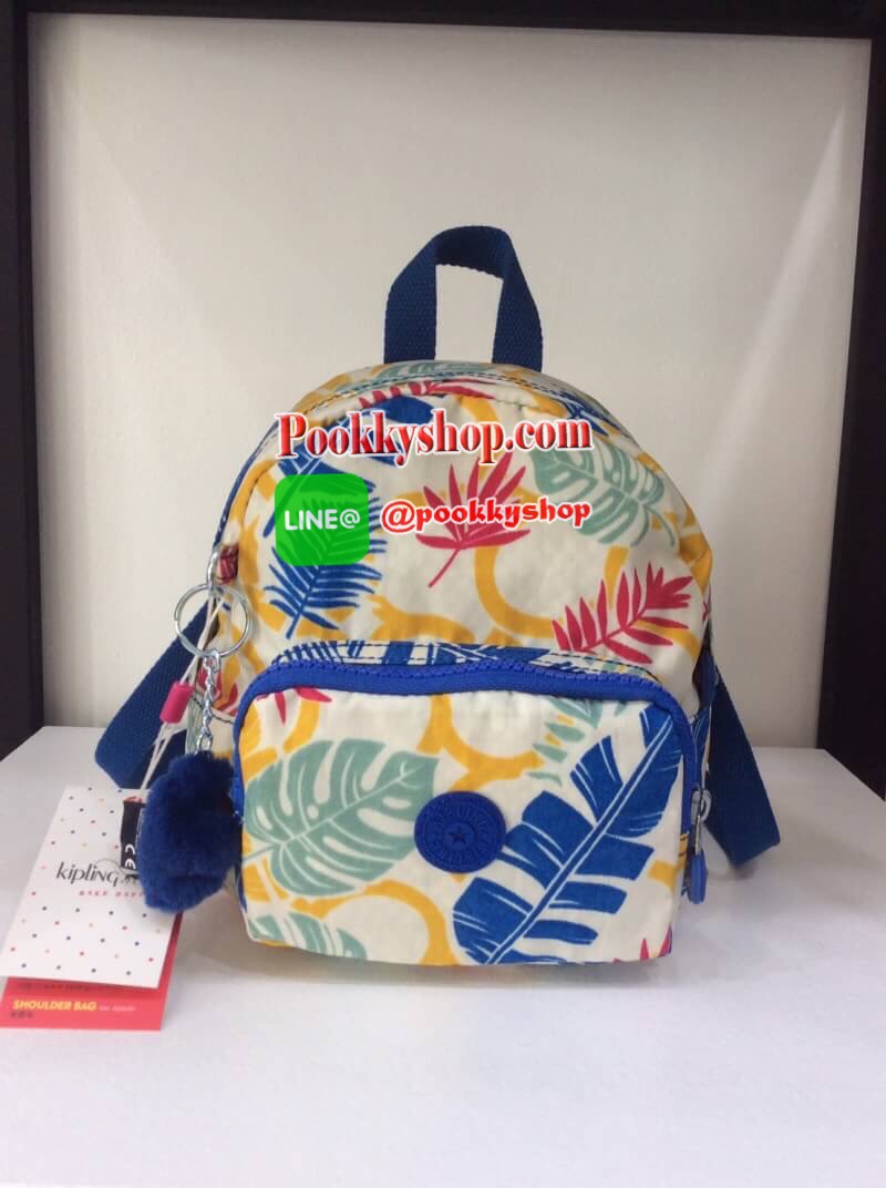 พร้อมส่ง รายละเอียด: New Arrival Kipling Mini nylon Backpack ( K12673 ) >> กระเป๋าเป้มินิรุ่นใหม่ล่าสุด วัสดุไนล่อน กันน้ำ บุด้วยนวมเพิ่มความนุ่ม เปิดปิด ด้วยซิป >>รูปทรงสวย ขนาดกะทัดรัด น้ำหนักเบา สีสันสดใส >>มาพร้อมสายถอดออกได้ สามารถ