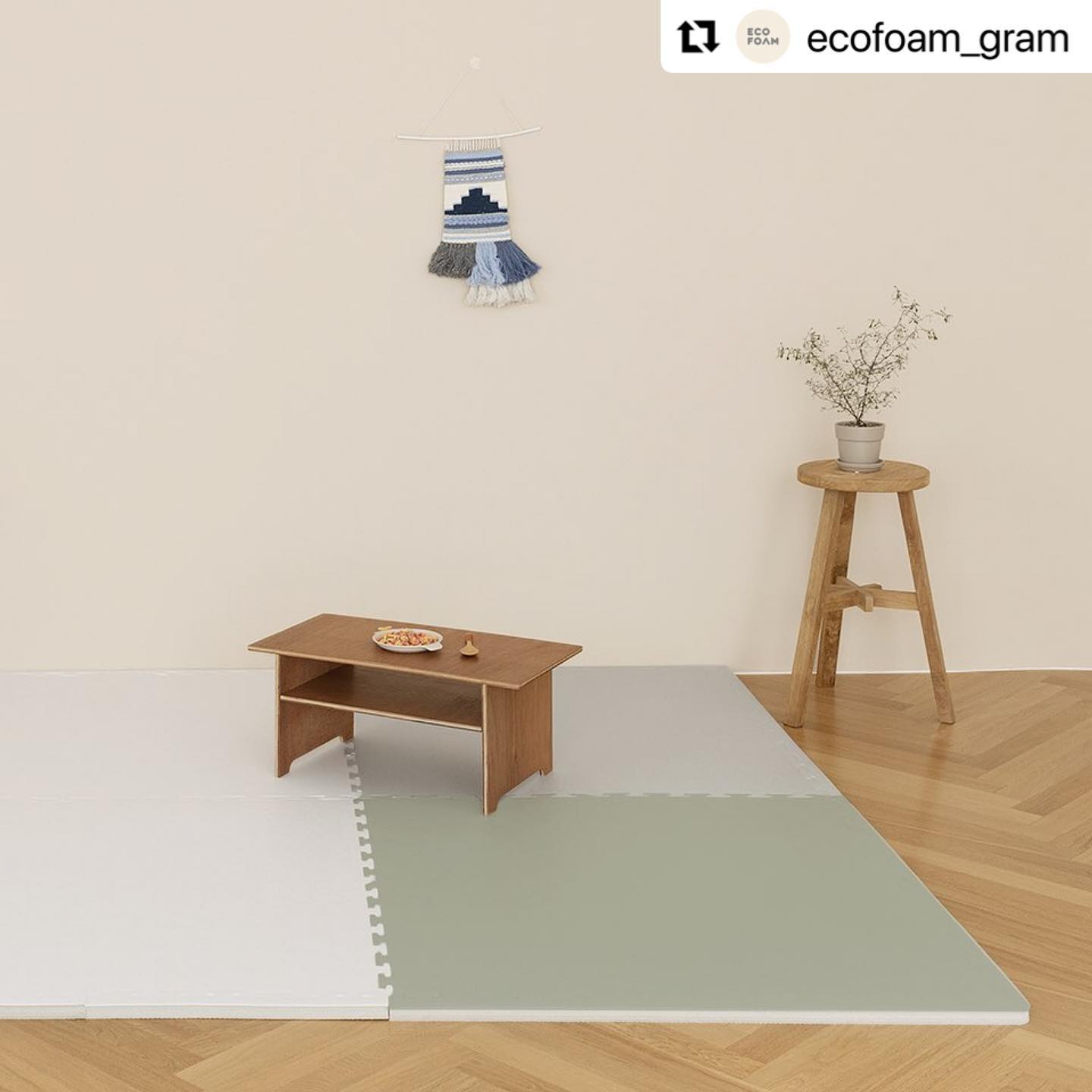 Ecofoam Cozy Original DIY Type A / Type B แผ่นรองคลานสำหรับเด็ก (แยกแผ่น)