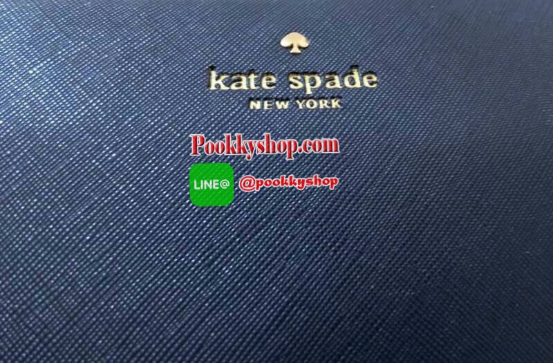 KATE SPADE CEDAR STREET MANDY แบรนด์ดังจากอเมริกาสุดฮิต กระเป๋าขนาดน่ารัก สะพายข้าง หนัง saffiano ภายในลายสวยเก๋สีทองเรียบหรู ทรงแข็งอยู่ทรง MUST HAVE!!