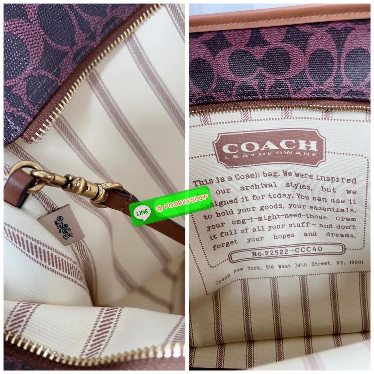 📸NEW ARRIVAL!🎉🎉 พร้อมสีใหม่ล่าสุด (อาจจะยังไม่มีในไทย) สาวๆที่ชอบใบใหญ่ใส่จุ รุ่นนี้คือคำตอบที่ดีที่สุดเลยค่าา👏 Coach Taxi Tote Bag In Signature Canvas 📌ฟรีน้องKitty สุดน่ารัก ตามรูปให้หนึ่งตัวค่า‼️