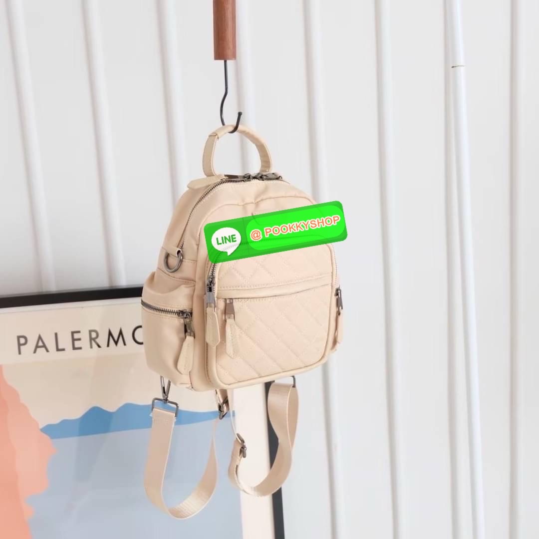 New arrival เป้ถอดสายได้ จะสะพายแบบไหนก้อสวย !! KEEP รุ่น Rouget backpack (ปรับ Collection ใหม่ ) น้ำหนักเบากว่าเดิม