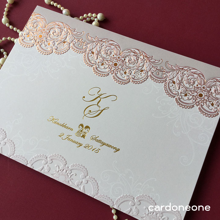 Wedding card Premium หรือการ์ดแต่งงานพรีเมี่ยม วินเทจ