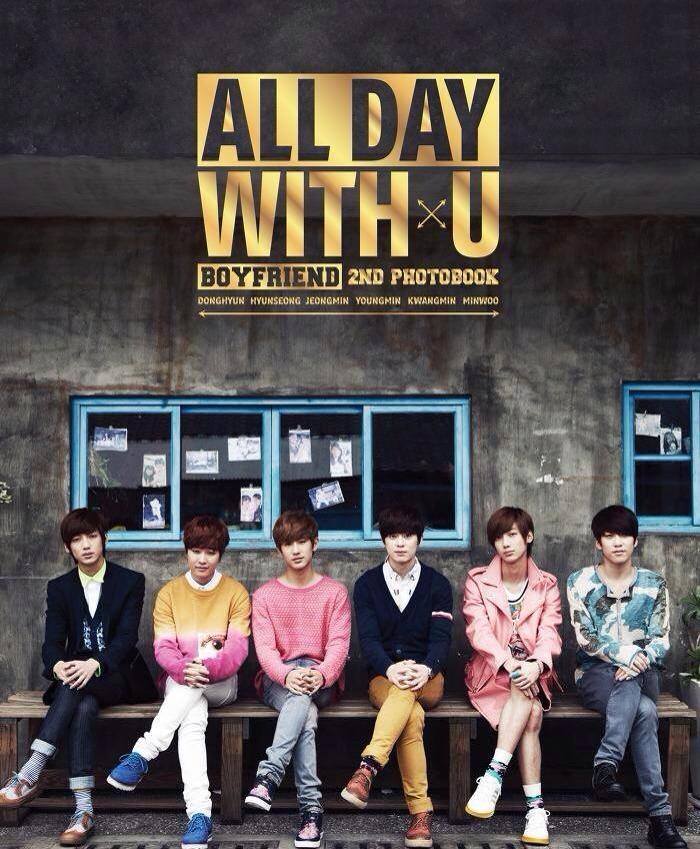 [PRE] [BOY FRIEND] 2nd PHOTO BOOK "All Day With U" [296p Photo Book]