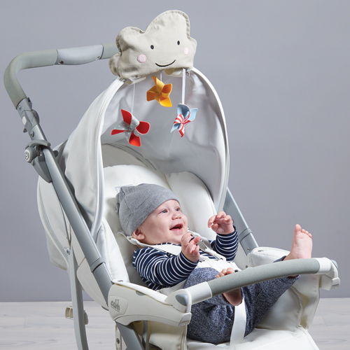 Taf Toys cloud Stroller shade ม่านบังแดด มุ้ง สำหรับติดรถเข็นทุกรุ่น playful sun shade