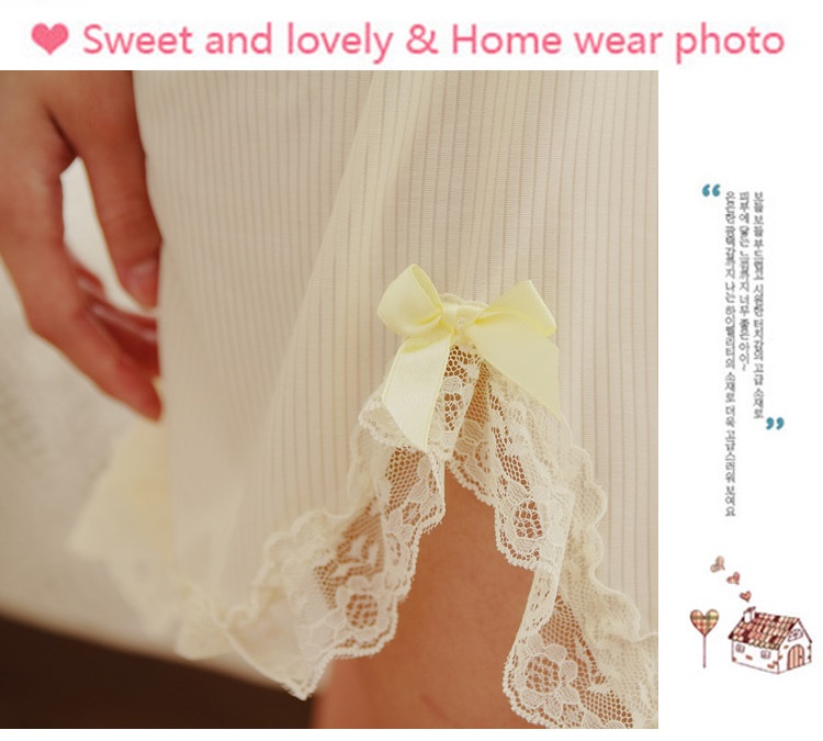 ชุดนอน คุณหนู ขุดนอนกระโปรง ชุดนอนสายเดี่ยวแฟชั่น สีเหลืองอ่อน เนื้อผ้ายืด Cottonผสม สเปนเด็กซ์ (Spandex) อย่างดี แบบชุดน่ารัก ใสๆหวานๆ แต่งเว้าชายพร้อมติดขอบระบาย เนื้อผ้ามีน้ำหนัก ทิ้งตัว นุ่มลื่น สวมใส่เย็นสบาย แบบชุดคุณหนูลุคหวานมากๆเลยคะ