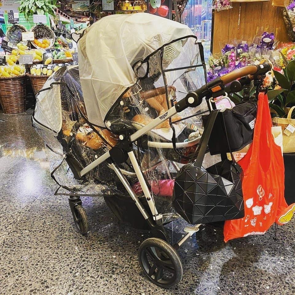 Keenz Kinetic Double Seat รถเข็นเด็ก 2 ที่นั่ง Full Size