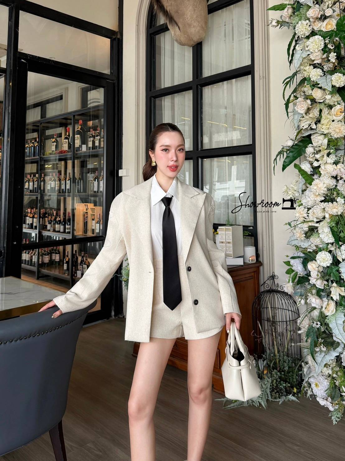 ชุดเซทแฟชั่น Korea suit set เกาหลีเกาใจไม่ไหว กับเซ็ตสูทที่จัดกันมาเต็มๆแบบ 4in1