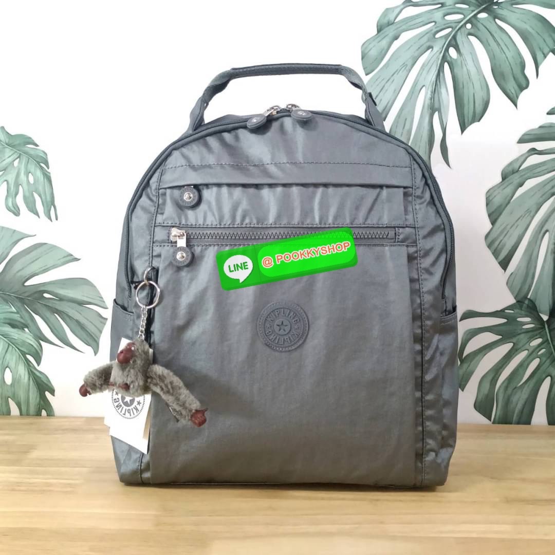 KIPLING Micah BACKPACK กระเป๋าเป้สะพายหลังขนาดใหญ่ จุของได้เยอะมาก Collection ใหม่ล่าสุดจาก KIPLING วัสดุ Nylon+polyester สามารถเป็นได้ทั้งกระเป๋าไปเรียน หรือ ท่องเที่ยวได้