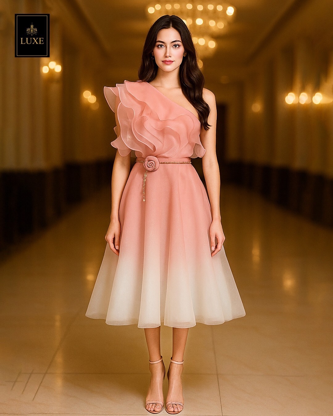 เสื้อแฟชั่น เสื้อแขนกุดไหล่เดียว