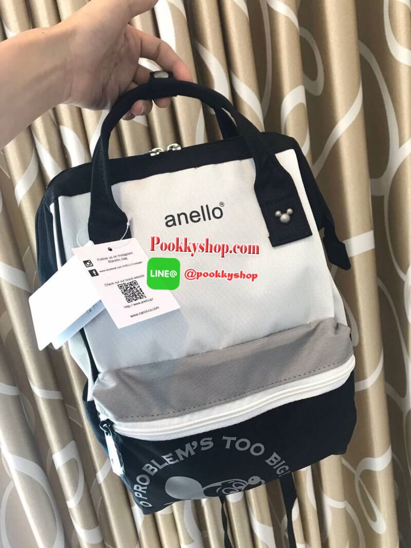 Disney Japan Limited Anello Collaboration Backpack (l) Mickey Retro รุ่นลิมิเตทที่ทางแบรนด์ฉลองครบรอบ90ปี กับวอลท์ดิสนีย์ คอลเลคชั่นสวยๆมีทั้งขนาดคลาสสิค,มินิ,และรุ่นบอสตันวาดลวดลายการ์ตูนจากวอลท์ดิสนีย์เพื่อให้ดูมีสีสัน ใช้ได้ทั้งผู้ใหญ่และเด็ก จะหญิงหรื