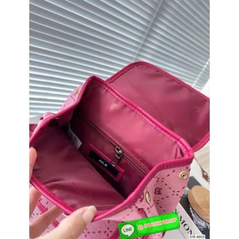 กระเป๋าเป้ NY MLB สะพายข้าง ผ้าแคนวาส สายสปอร์ตปรับระดับได้