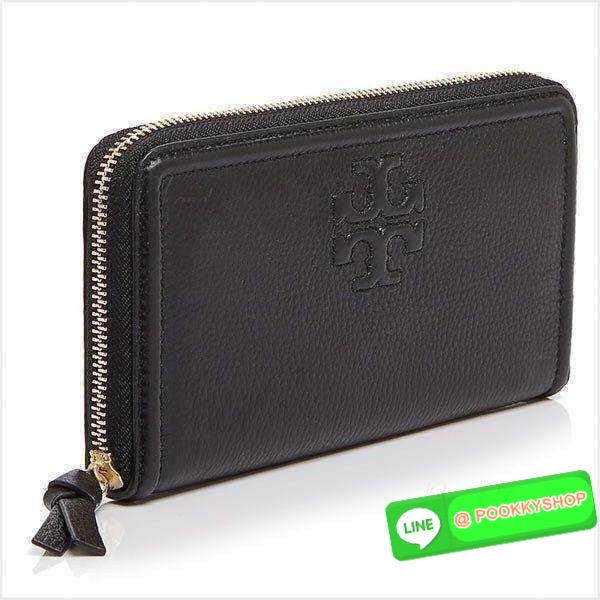 🔆 Model TORY BURCH THEA MULTI GUSSET ZIP CONTINENTAL WALLET 🔆 Details กระเป๋าสตางค์ใบยาวเบสท์เซลเลอร์ ขนาดกำลังพอเหมาะ ดีไซน์เรียบหรู รูดเปิด-ปิดด้วยซิป ภายในแบ่งสัดส่วนไว้ดี ใส่บัตรได้เยอะ ใส่ธนบัตรได้ มีช่องซิปแยกใส่เหรียญได้หรือจะใส่โทร