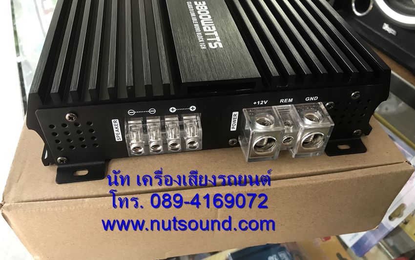 เพาเวอร์แอมป์รถยนต์ คลาสดี 3800 W