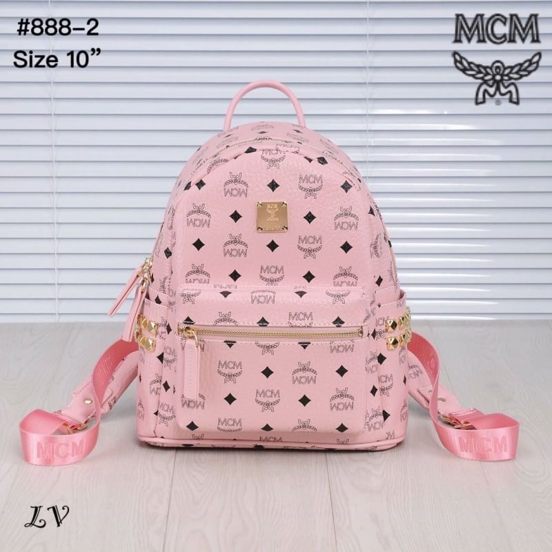 กระเป๋าเป้ MCM งานพรีเมี่ยม ปั้มครบ พร้อมถุงผ้า