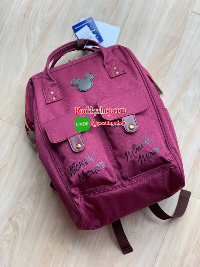 Belle Maison's Disney Fantasy Bags! รุ่น Classic Backpack จากBellemaison แห่งเดียวในประเทศญี่ปุ่น มีรูปโฉมและสไตล์ใช้งานคล้ายแบรนด์ Anello แต่งแต้มสีสันและลวดลายเพิ่มเติมลงบนกระเป๋าจากเหล่าการ์ตูนของดิสนีย์ เป็นรุ่นลิมิเตทสุดๆที่ออกมาไม่บ่อยเลยคร้า!!