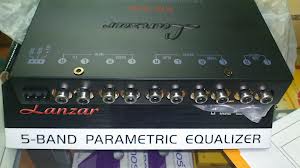 ปรีแอมป์รถยนต์ 7 band ยี้ห้อ lanzar