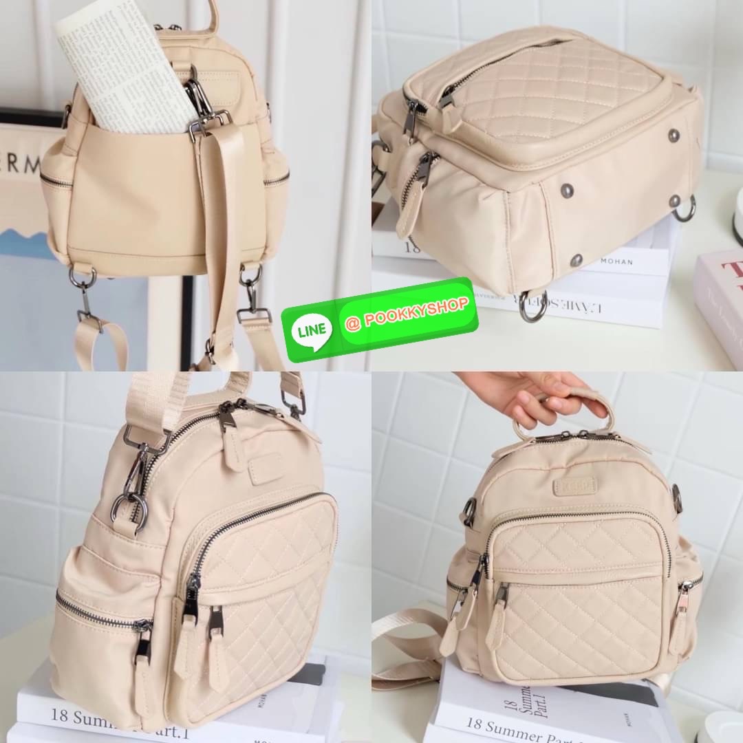 New arrival เป้ถอดสายได้ จะสะพายแบบไหนก้อสวย !! KEEP รุ่น Rouget backpack (ปรับ Collection ใหม่ ) น้ำหนักเบากว่าเดิม