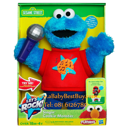 zSesame Street Let's Rock! Singin' Cookie Monster (พร้อมส่ง)