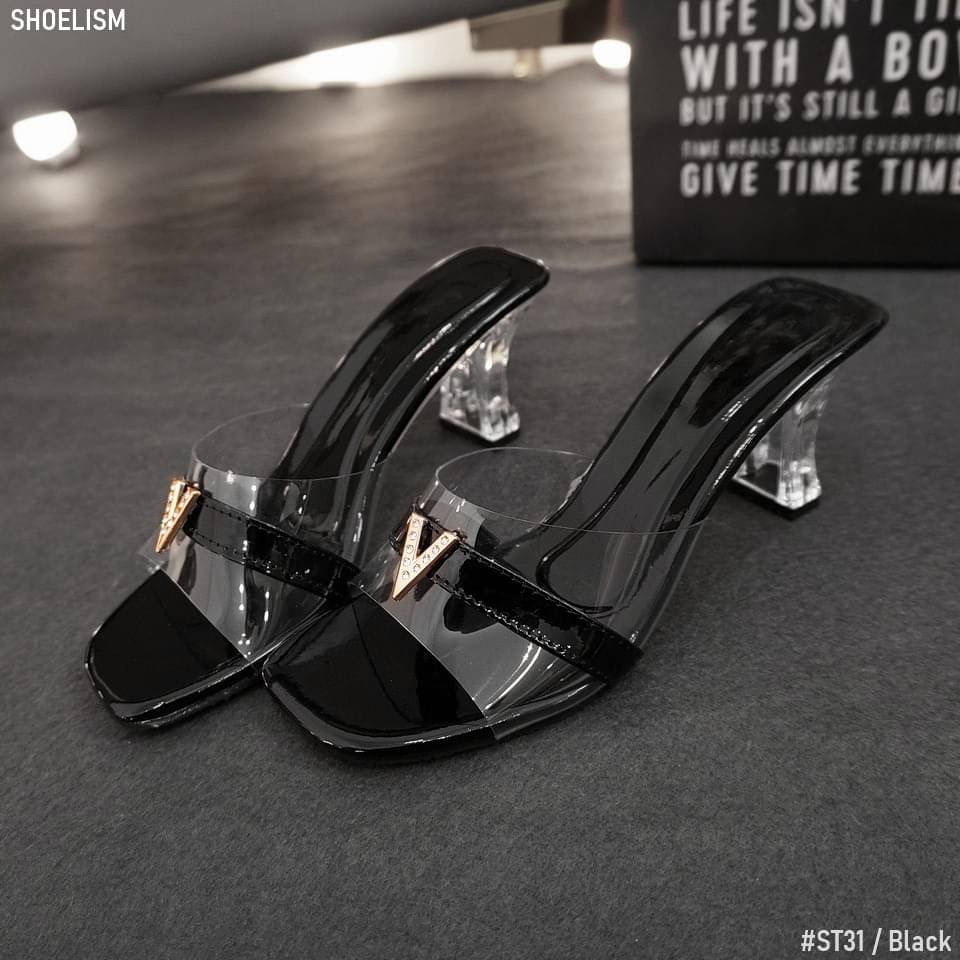 สวยเกินต้าน รองเท้าส้นสูง คาดหน้าโชว์หน้าเท้าเรียวสวย แต่งอะไหล่เพิ่มความสวยหรู ใส่ง่ายน้ำหนักเบา จะใส่ออกงานหรือเที่ยวคาเฟ่ก็ไม่ผิดหวัง