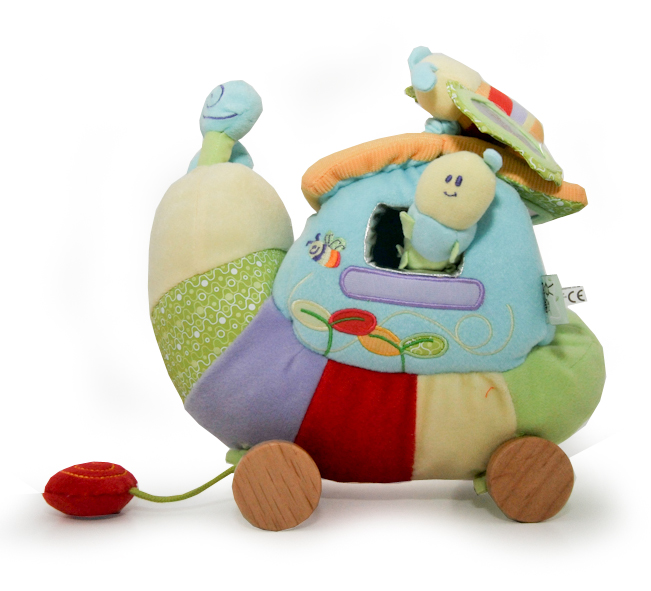 Softly Snail Activity Fun House รถหอยทากลาก