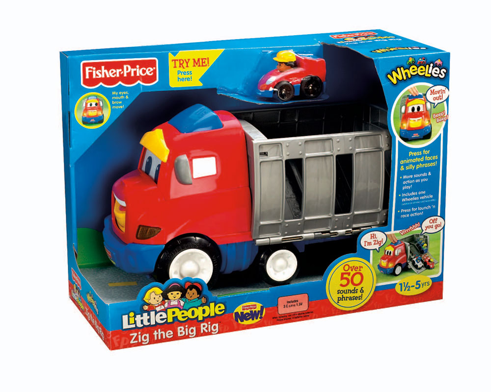 z Fisher Price Little People Zig the Big Rig.