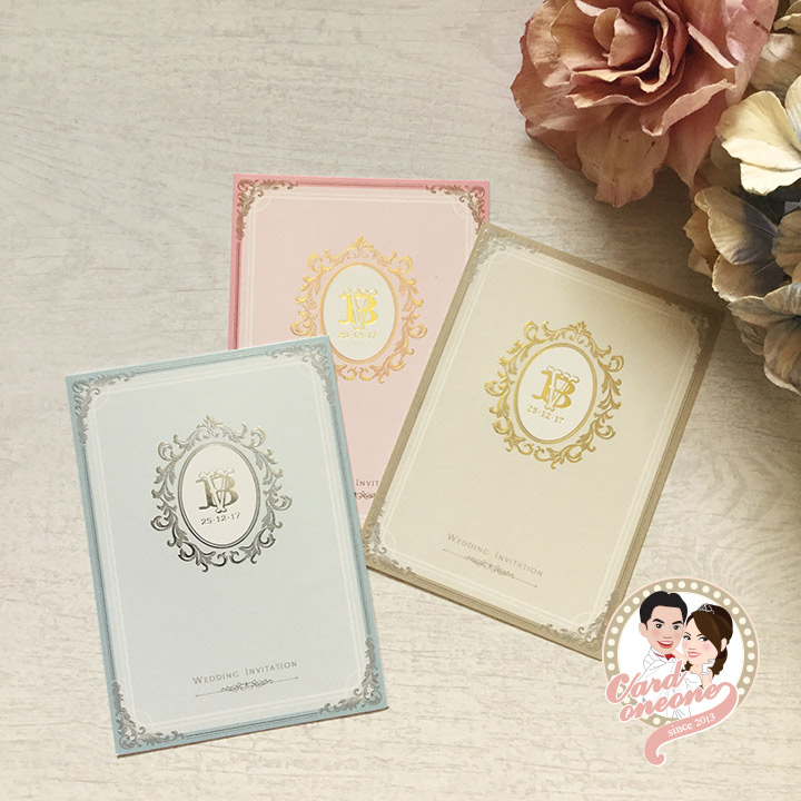 การ์ดแต่งงานวินเทจ