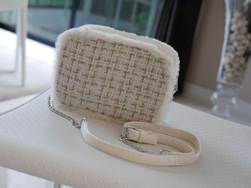 กระเป๋าแฟชั่น นำเข้า BY "BKK.BASIC♡" รุ่น "TWEDDY BOX" กระเป๋าทรง CROSSBODY