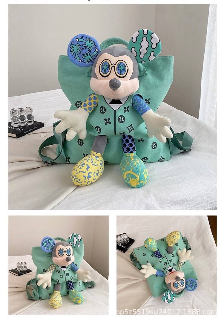 พร้อมส่ง เป้ตุ๊กตาใบใหญ่ สวยมาก น่ารักสุดๆ ไม่มีใครเหมือน และไม่เหมือนใคร สะพายเก๋ๆ งานคุณภาพสูง เนื้อผ้าหนา ตุ๊กตาแน่น ไปไหนก็เด่น ใครๆก็ต้องสะดุดมอง