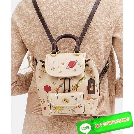 🌟NEW ARRIVAL LIMITED EDITION COACH X OBSERVED BY US RIYA BACKPACK IN COLORBLOCK((CK400)) 🛒พร้อมส่งที่ไทยก่อนใคร อาจจะไม่มีในช๊อปไทย มีแค่ ตปท.เท่านั้นค่าา! #ได้มาจำนวนจำกัด 📎กระเป๋าวสะพายหลังแบบมีหูหิ้ว หนังแท้อย่างดี หนังนิ่มละมุน