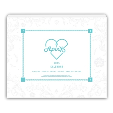 APINK 2015 SEASON GREETING ( OFFICIAL CALENDAR + NOTE + STICKER )