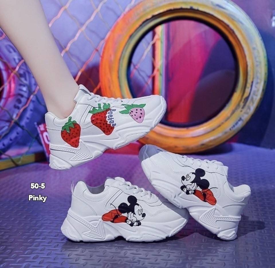 พร้อมส่งผ้าใบกุชชี่ งานนำเข้า pu นิ่มมาก เพ้นท์งานแบรนด์ดังสไตล์ กุชชี่ งานละเอียด เด่นตามแบรนด์ ใส่แล้วคุณหนูมากก สาวๆ สาวกกุชชี่ต้องครบลาย