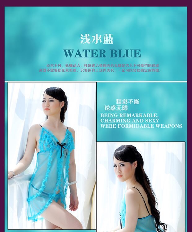 ชุดนอนเซ็กซี่ ชุดนอนสายเดี่ยว ชุดนอ นซีทรู สีแด เนื้อผ้าบาง ลื่น แต่งขอบและสายเสื้อด้วยผ้าซีทรูจับจีบย่น ช่วงอก เพิ่มความเซ็กซี่ ปนหวานคะ +จีสตริง เข้าชุด